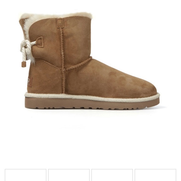 UGG Selene Chestnut Mini Boot size 7 - Picture 1 of 5